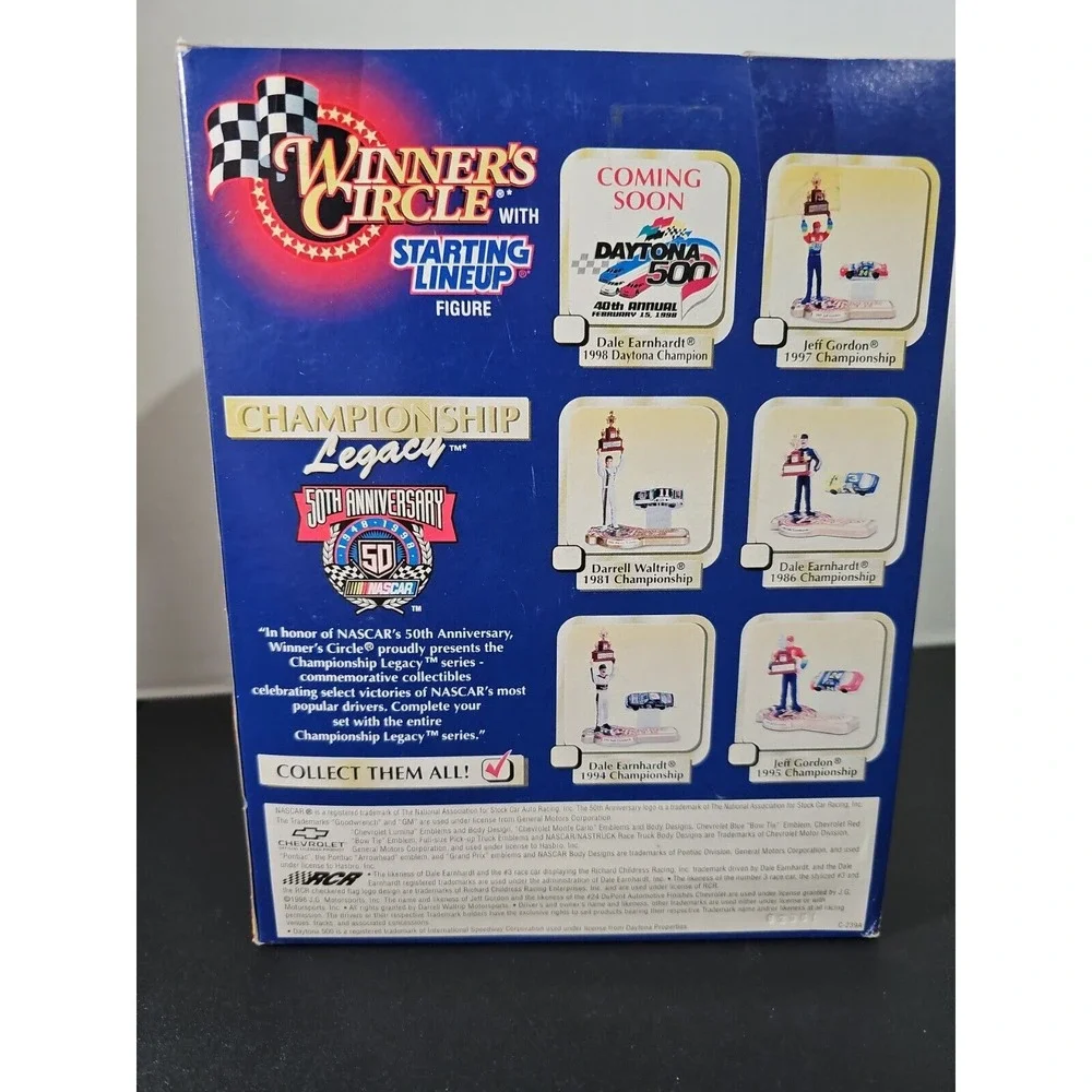 Dale Earnhardt Winners Circle W/Starting Lineup 50 Year Anniversary Nascar